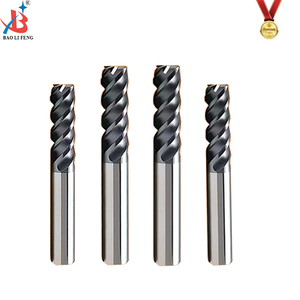 Solid Carbide Flat Knife Milling Cutters 4 Flutes AlTin Coated