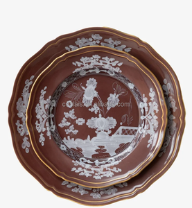Eco-Friendly Ceramic Banquet Tableware Plate Set