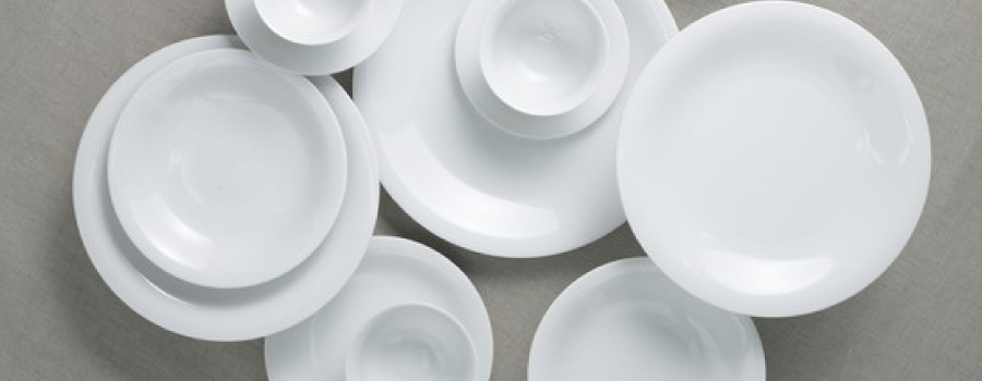 Sphere porcelain white ware collection