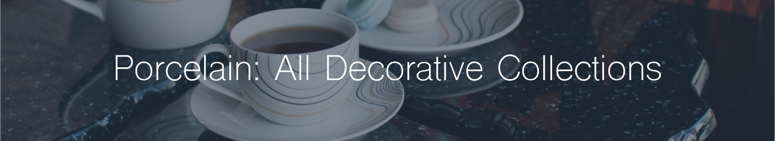 PATRA Porcelain Decorative Collections banner
