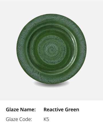 Reactive Green Porcelain Plating